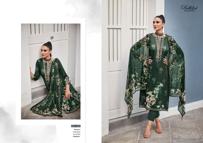 Belliza Kanika Latest Ethnic Wear Ready Made Pure Jam Cotton Dress Collection